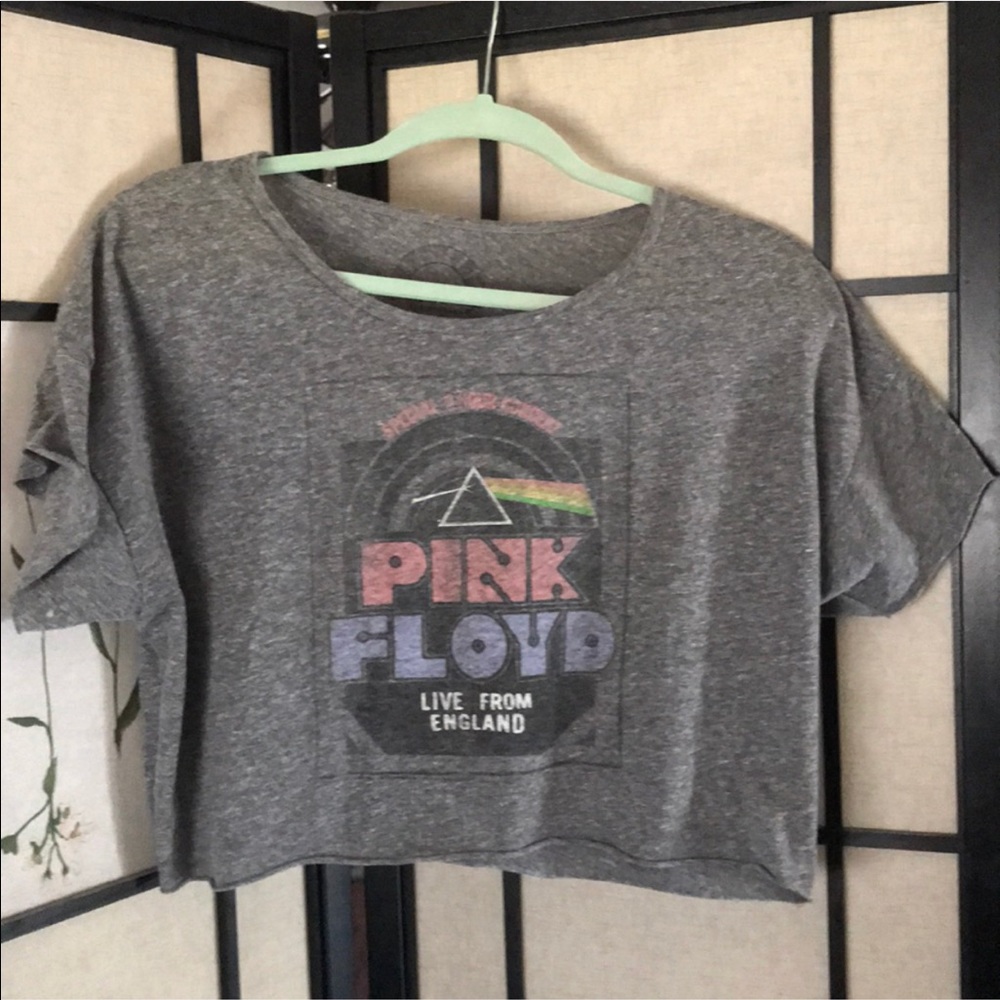 Pink Floyd crop top